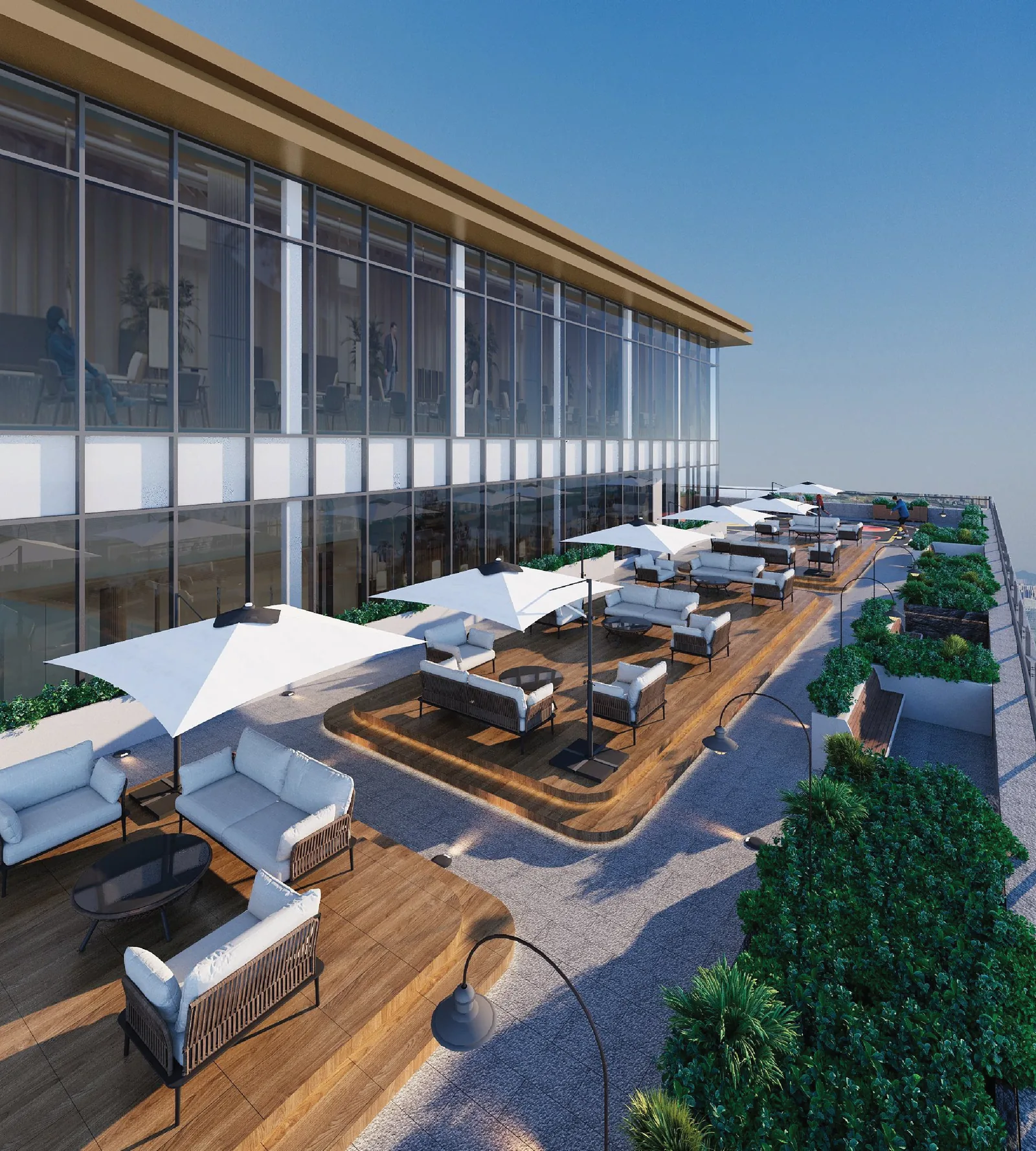 Diamond Bay Garden sky lounge rendering