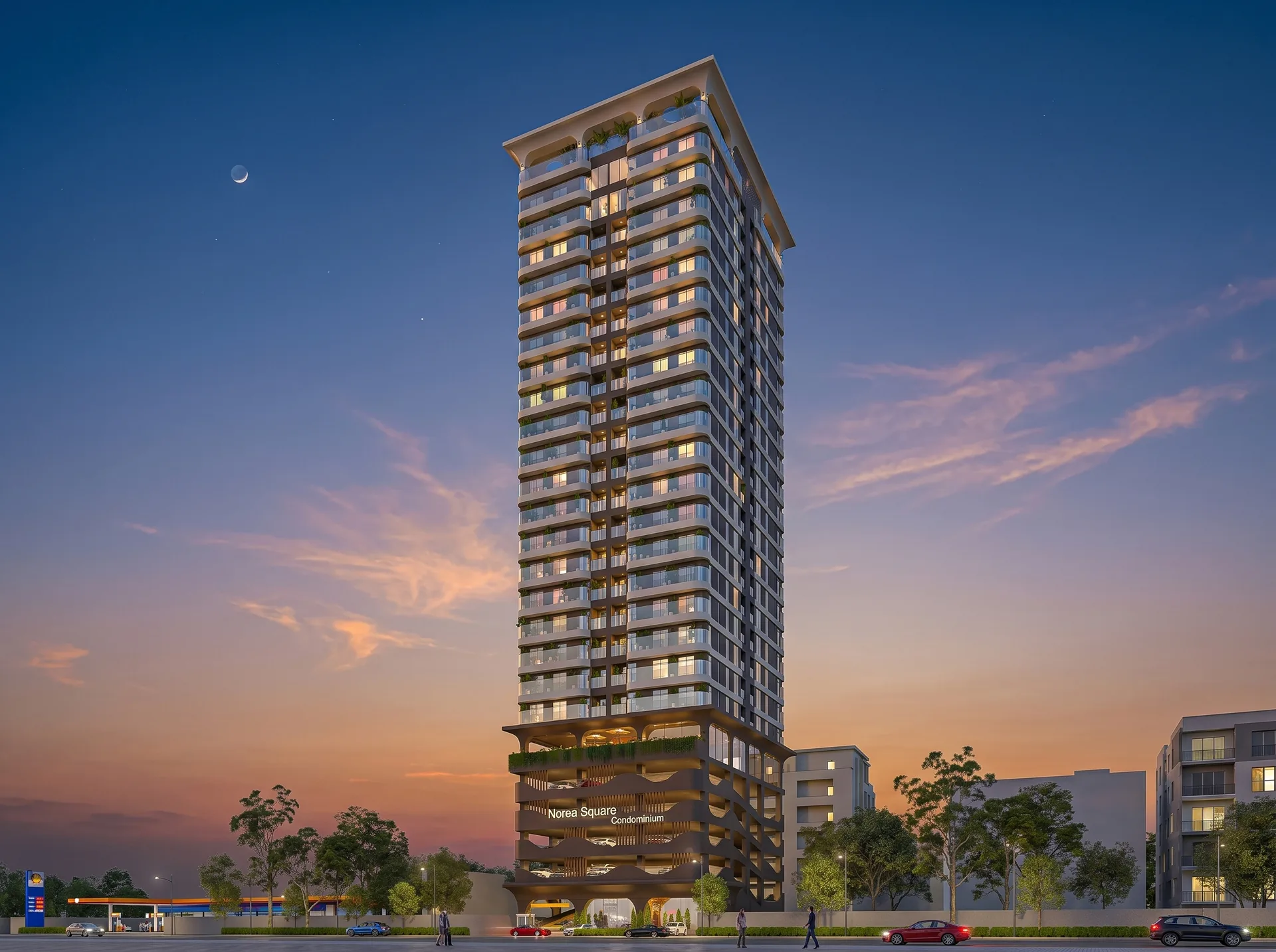 Norea Square Condominium exterior